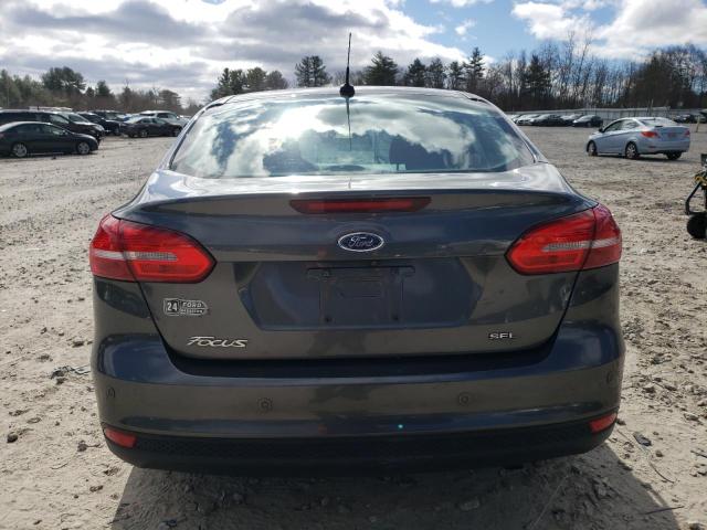 1FADP3H21JL283793 - 2018 FORD FOCUS SEL GRAY photo 6