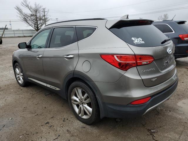 5XYZU3LA4DG078637 - 2013 HYUNDAI SANTA FE S GRAY photo 2