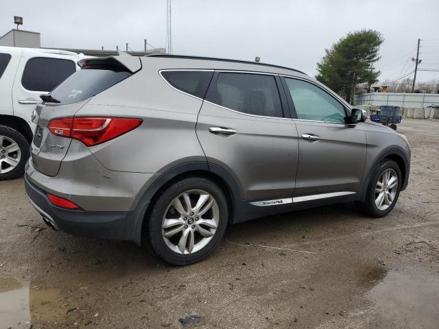 5XYZU3LA4DG078637 - 2013 HYUNDAI SANTA FE S GRAY photo 3