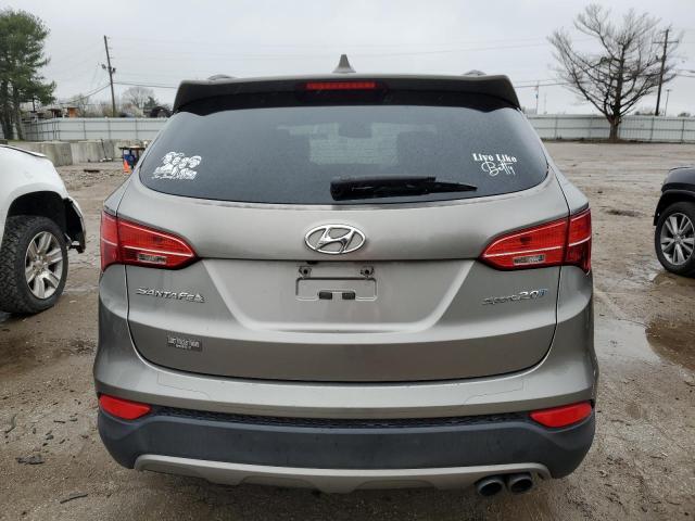 5XYZU3LA4DG078637 - 2013 HYUNDAI SANTA FE S GRAY photo 6