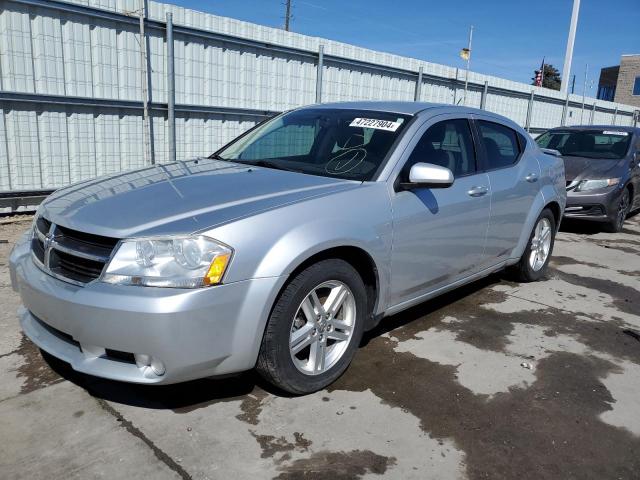 1B3CC5FB2AN191730 - 2010 DODGE AVENGER R/T SILVER photo 1