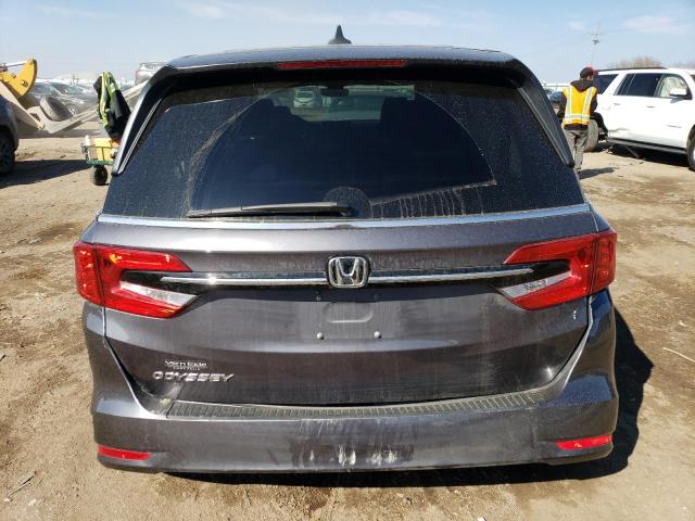 5FNRL6H79NB063870 - 2022 HONDA ODYSSEY EXL GRAY photo 6