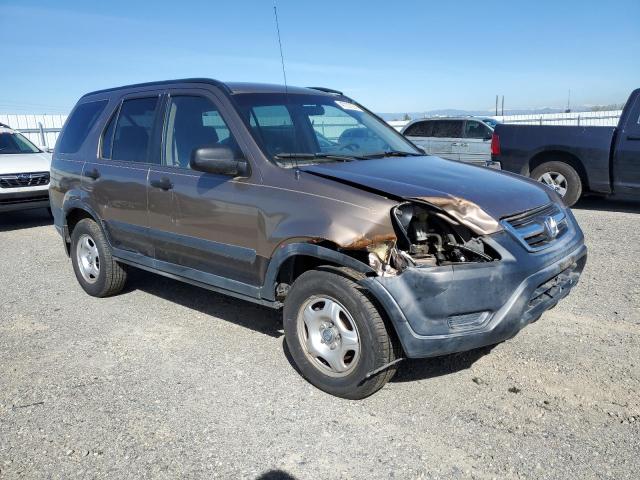 JHLRD78462C018504 - 2002 HONDA CR-V LX TAN photo 4