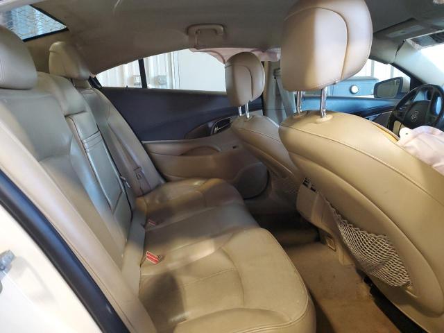 1G4GE5ED5BF234753 - 2011 BUICK LACROSSE CXS WHITE photo 10