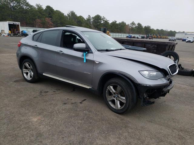 5UXFG2C59E0C45557 - 2014 BMW X6 XDRIVE35I GRAY photo 4