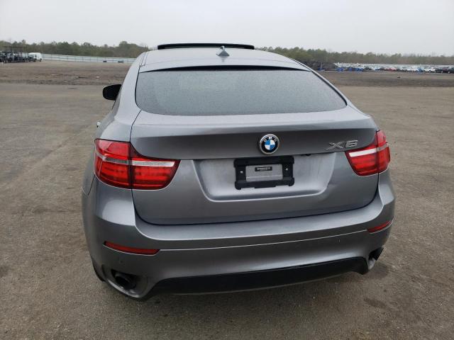 5UXFG2C59E0C45557 - 2014 BMW X6 XDRIVE35I GRAY photo 6