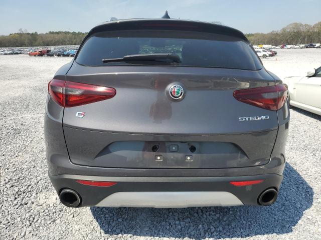 ZASFAKBNXJ7B80552 - 2018 ALFA ROMEO STELVIO TI GRAY photo 6