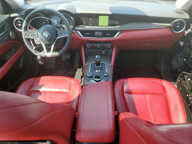 ZASFAKBNXJ7B80552 - 2018 ALFA ROMEO STELVIO TI GRAY photo 8