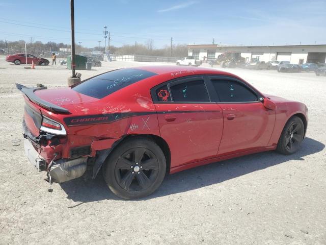 2C3CDXBG3GH194084 - 2016 DODGE CHARGER SE RED photo 3