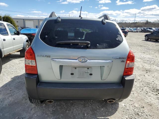 KM8JN12D37U493800 - 2007 HYUNDAI TUCSON SE GREEN photo 6