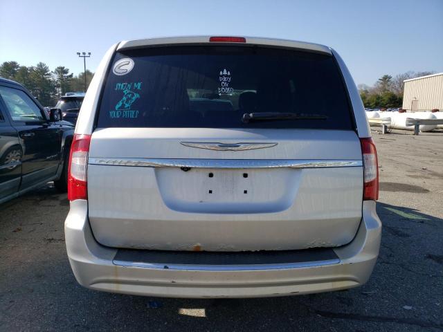 2C4RC1BG3CR252107 - 2012 CHRYSLER TOWN & COU TOURING ვერცხლისფერი ფოტო 6