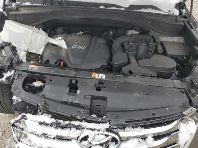 5XYZU3LB9DG001903 - 2013 HYUNDAI SANTA FE S GRAY photo 12