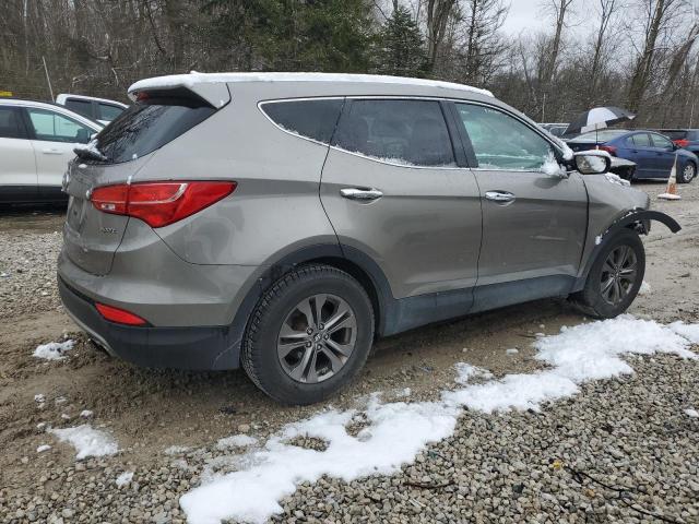 5XYZU3LB9DG001903 - 2013 HYUNDAI SANTA FE S GRAY photo 3