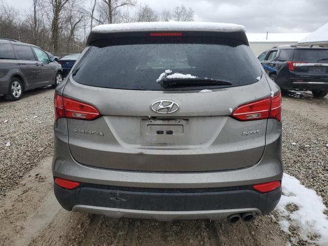 5XYZU3LB9DG001903 - 2013 HYUNDAI SANTA FE S GRAY photo 6