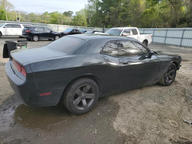 2C3CDYAG0EH280635 - 2014 DODGE CHALLENGER SXT BLACK photo 3