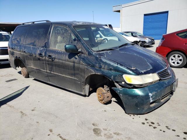 2HKRL1864YH541368 - 2000 HONDA ODYSSEY EX GREEN photo 4