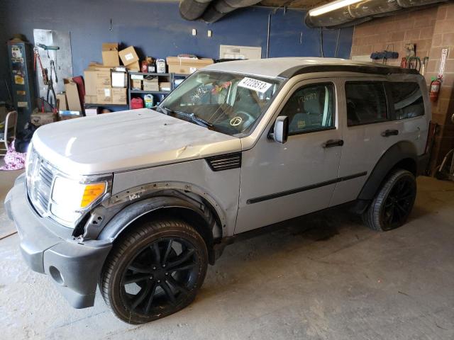 1D8GU28K97W583939 - 2007 DODGE NITRO SXT SILVER photo 1