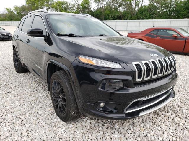 1C4PJMJX7JD598659 - 2018 JEEP CHEROKEE OVERLAND BLACK photo 1