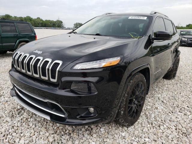 1C4PJMJX7JD598659 - 2018 JEEP CHEROKEE OVERLAND BLACK photo 2