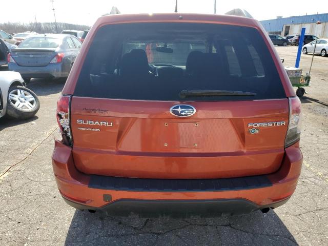 JF2SHBDC3BH700151 - 2011 SUBARU FORESTER 2.5X PREMIUM ORANGE photo 6