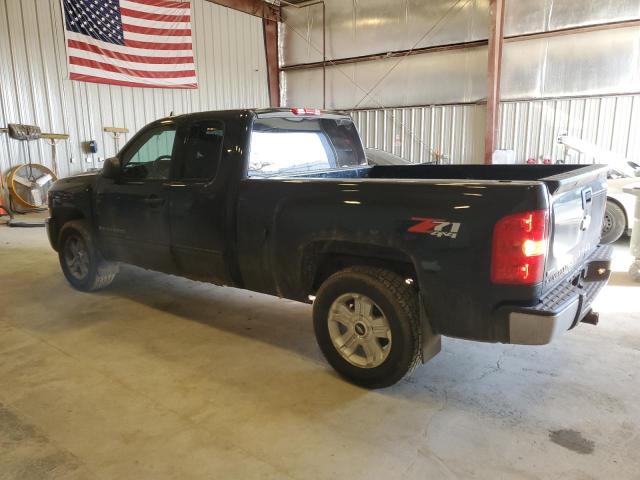 1GCEK29049Z105227 - 2009 CHEVROLET SILVERADO K1500 LT BLACK photo 2