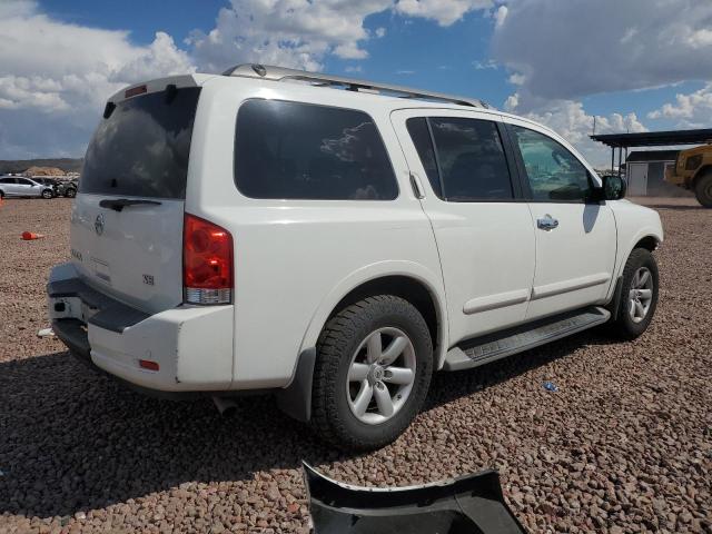 5N1AA0ND9AN605003 - 2010 NISSAN ARMADA SE WHITE photo 3