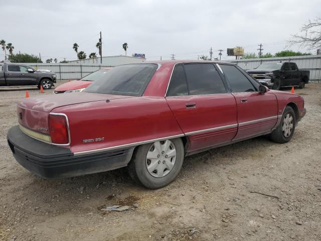 1G3CX53L3N4317623 - 1992 OLDSMOBILE 98 REGENCY MAROON photo 3