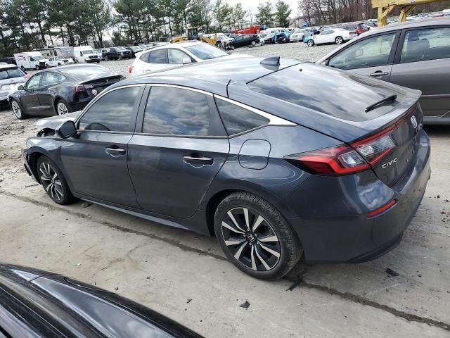 19XFL1H7XNE005259 - 2022 HONDA CIVIC EXL ნაცრისფერი ფოტო 2