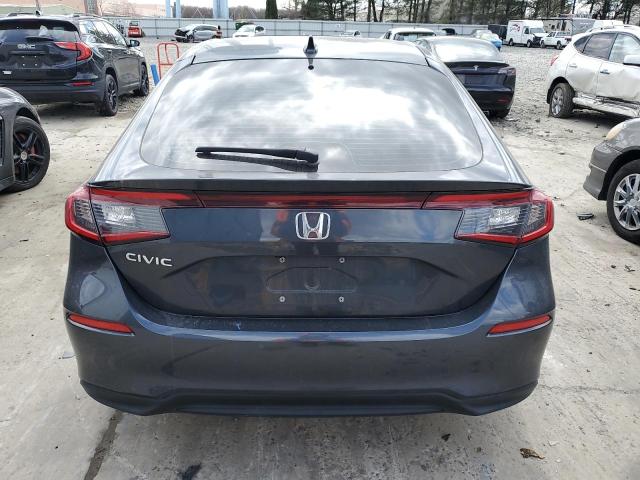 19XFL1H7XNE005259 - 2022 HONDA CIVIC EXL ნაცრისფერი ფოტო 6