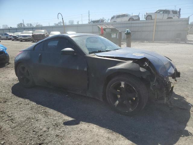 JN1AZ34D76M310160 - 2006 NISSAN 350Z COUPE BLACK photo 4