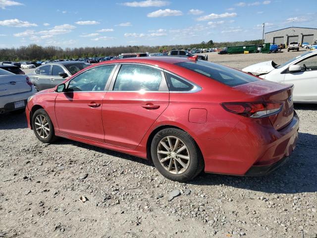 5NPE24AF6KH787584 - 2019 HYUNDAI SONATA SE RED photo 2