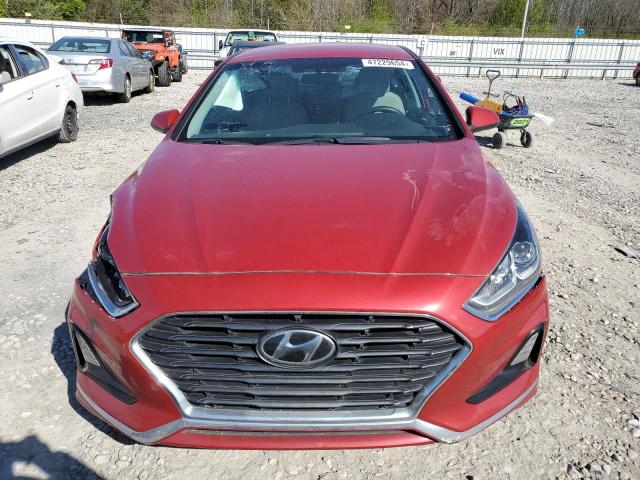 5NPE24AF6KH787584 - 2019 HYUNDAI SONATA SE RED photo 5