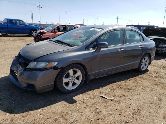 2HGFA166X9H325516 - 2009 HONDA CIVIC LX-S رمادي صورة 1