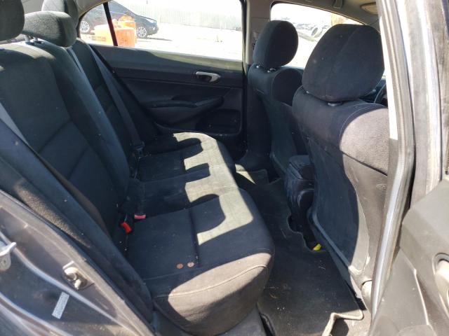 2HGFA166X9H325516 - 2009 HONDA CIVIC LX-S رمادي صورة 10