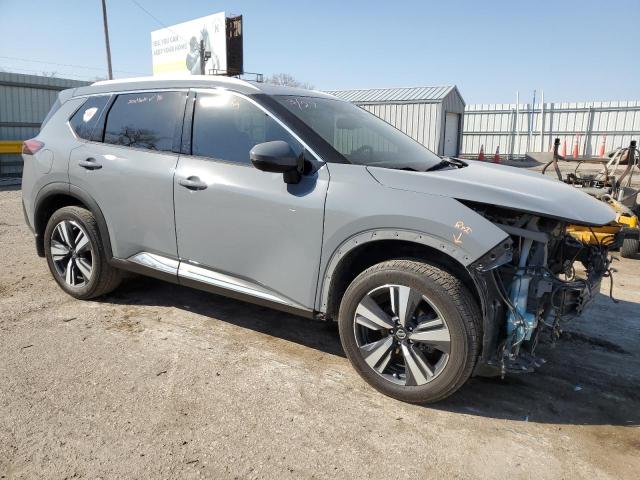 5N1AT3CA0MC717791 - 2021 NISSAN ROGUE SL GRAY photo 4