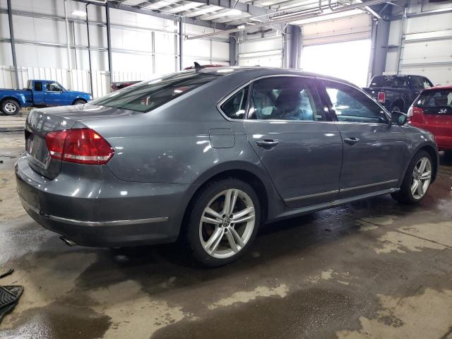 1VWCM7A39CC057929 - 2012 VOLKSWAGEN PASSAT SEL GRAY photo 3