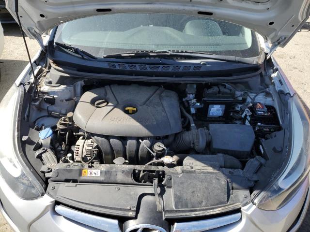 5NPDH4AE7GH739679 - 2016 HYUNDAI ELANTRA SE SILVER photo 11