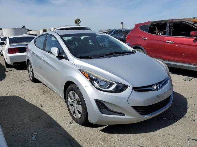 5NPDH4AE7GH739679 - 2016 HYUNDAI ELANTRA SE SILVER photo 4