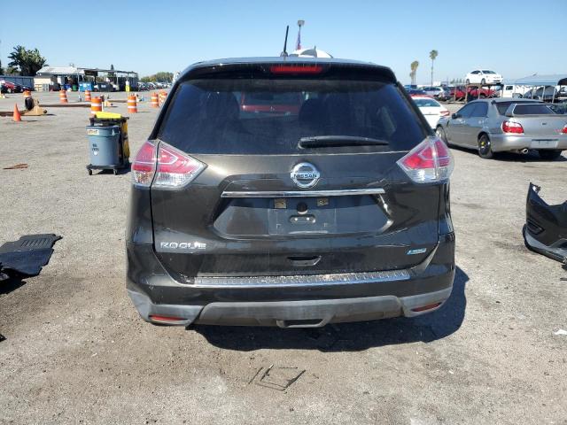 5N1AT2ML6EC820595 - 2014 NISSAN ROGUE S GRAY photo 6