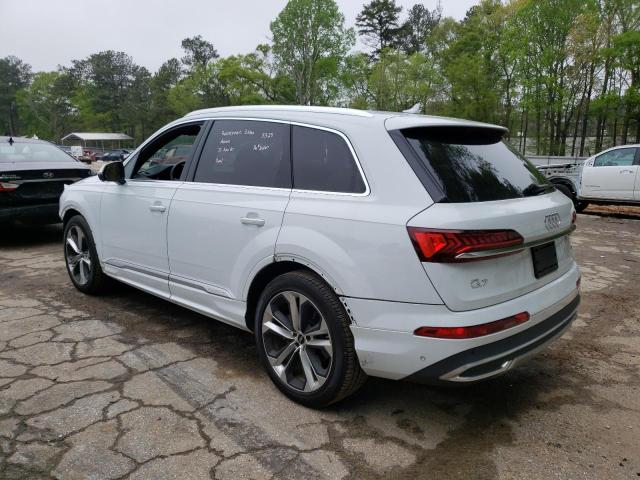 WA1VXBF77ND014585 - 2022 AUDI Q7 PRESTIGE WHITE photo 2