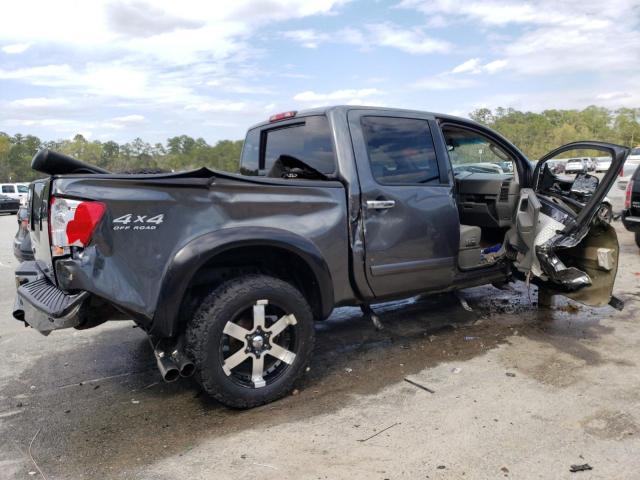 1N6AA07B67N242214 - 2007 NISSAN TITAN XE GRAY photo 3