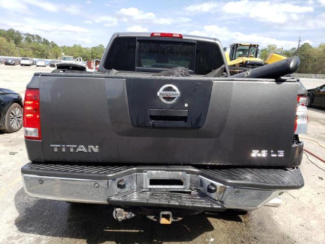 1N6AA07B67N242214 - 2007 NISSAN TITAN XE GRAY photo 6