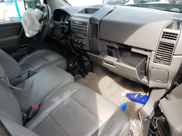 1N6AA07B67N242214 - 2007 NISSAN TITAN XE GRAY photo 8