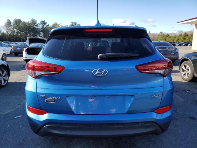 KM8J3CA44JU737433 - 2018 HYUNDAI TUCSON SEL BLUE photo 6