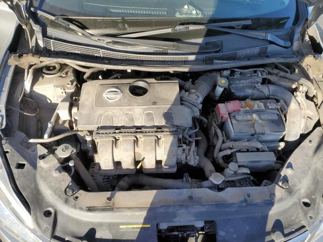 3N1AB7AP7EY263055 - 2014 NISSAN SENTRA S SILVER photo 11