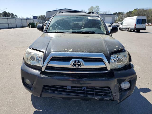 JTEZU14RX78070218 - 2007 TOYOTA 4RUNNER SR5 BLACK photo 5