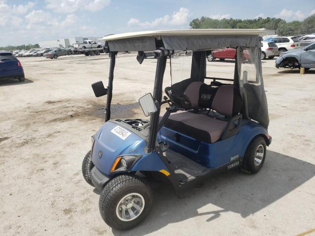 J0B407215 - 2021 YAMAHA GOLF CART BLUE photo 2