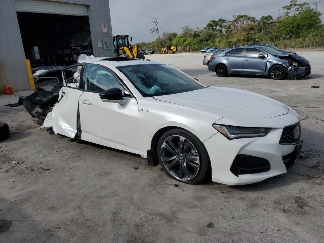 19UUB6F52MA004697 - 2021 ACURA TLX TECH A WHITE photo 4