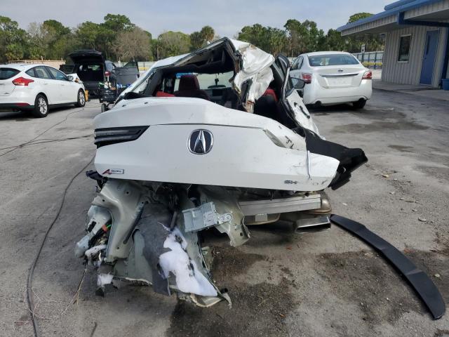 19UUB6F52MA004697 - 2021 ACURA TLX TECH A WHITE photo 6