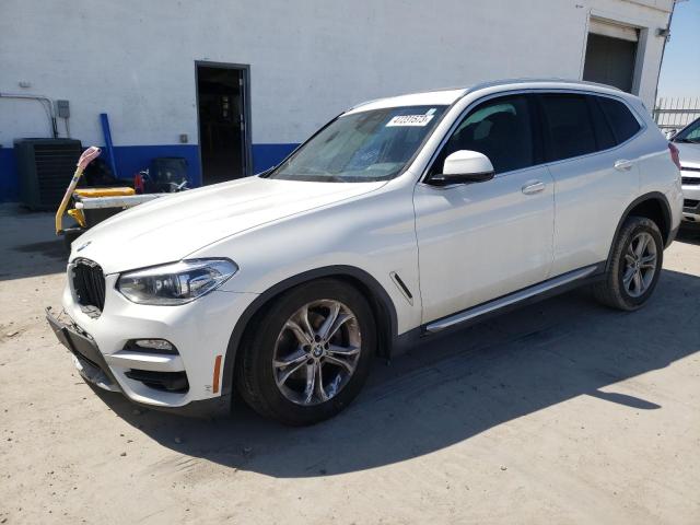 5UXTR7C53KLR43700 - 2019 BMW X3 SDRIVE30I WHITE photo 1